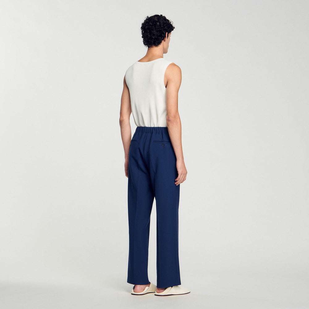Sandro Men Wide-leg trousers