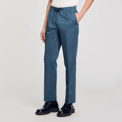 Sandro Men Elasticated straight-leg trousers
