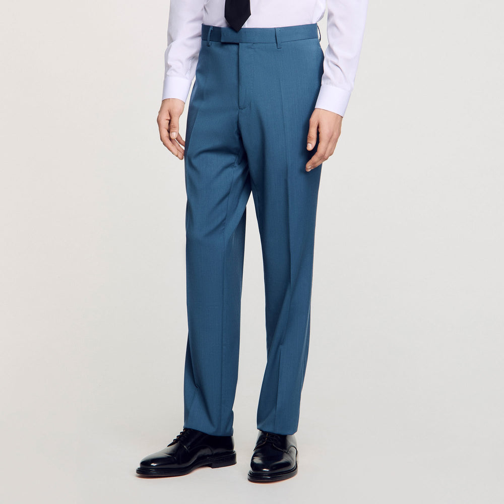 Sandro Men Wool suit trousers