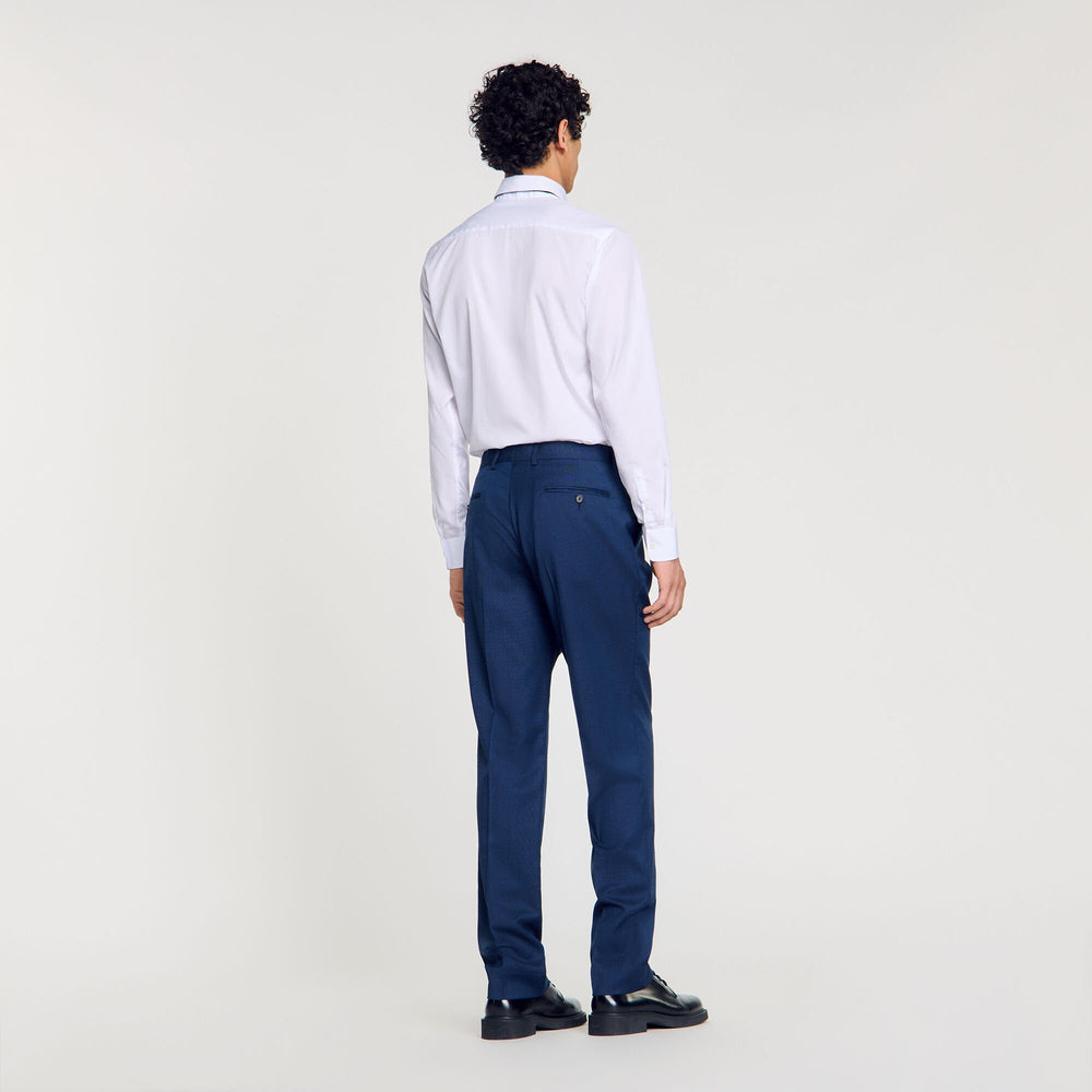 Sandro Men Wool suit trousers