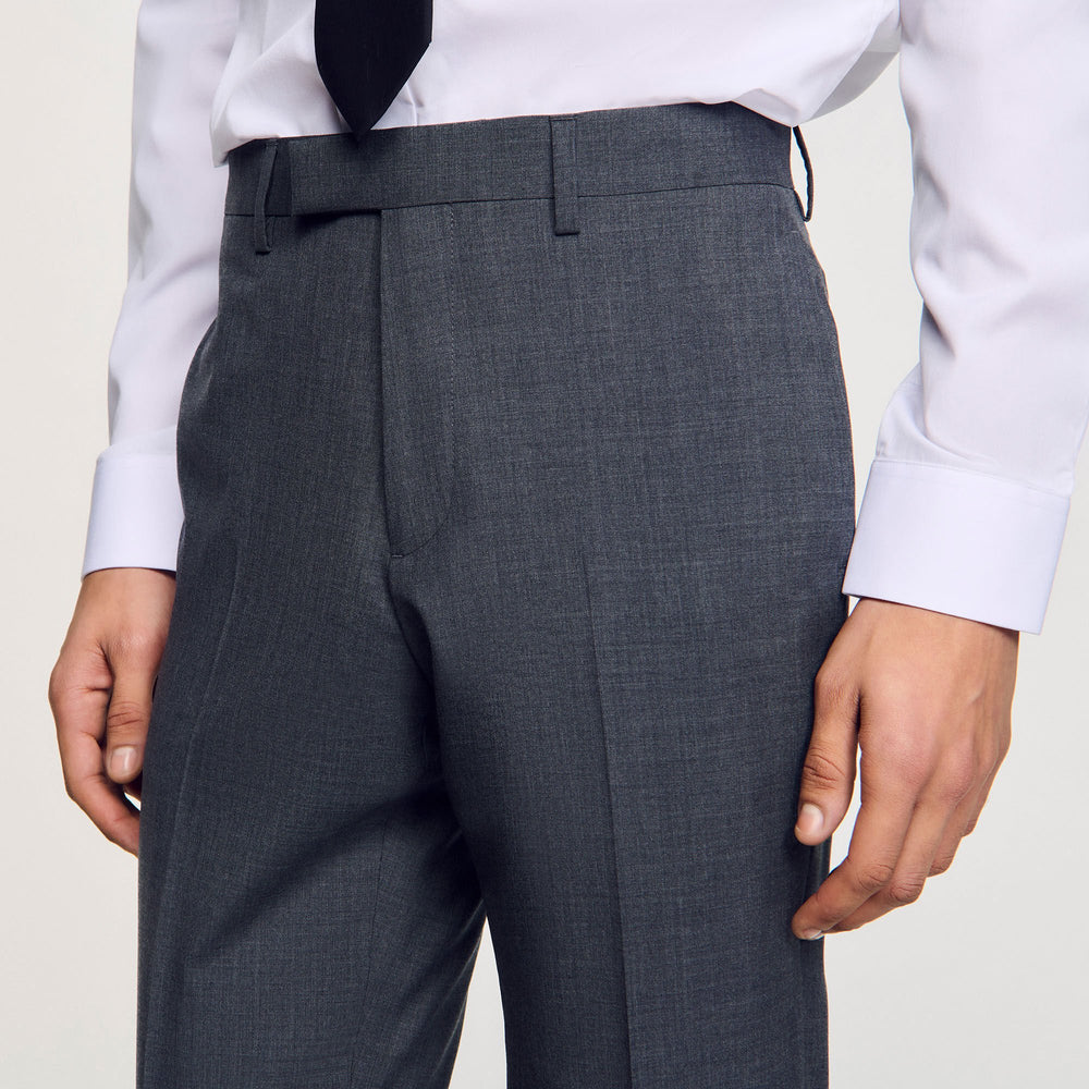 Sandro Men Wool suit trousers