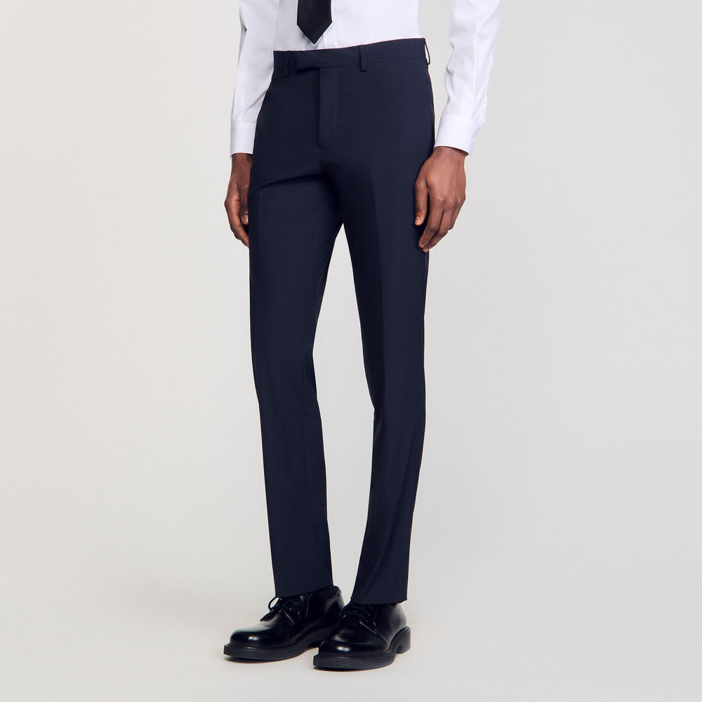 Sandro Men Wool suit trousers