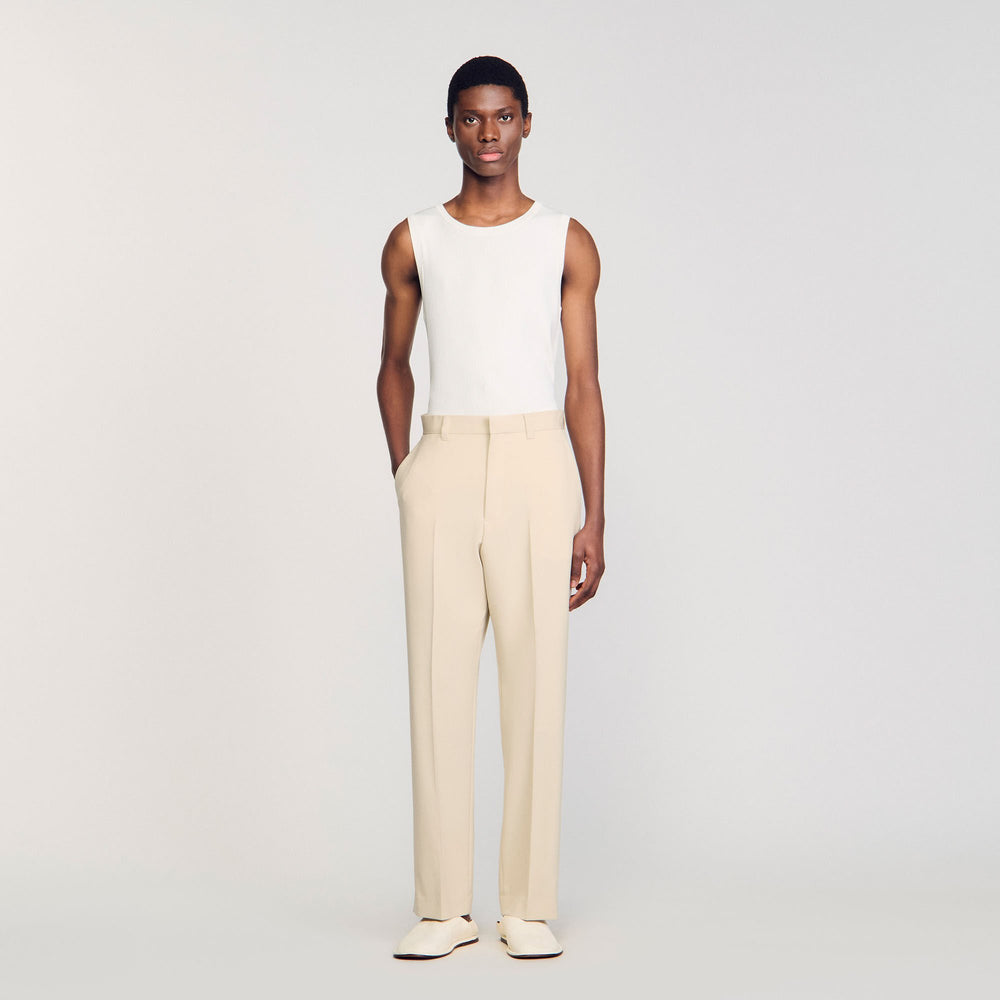 Sandro Men Wool suit trousers