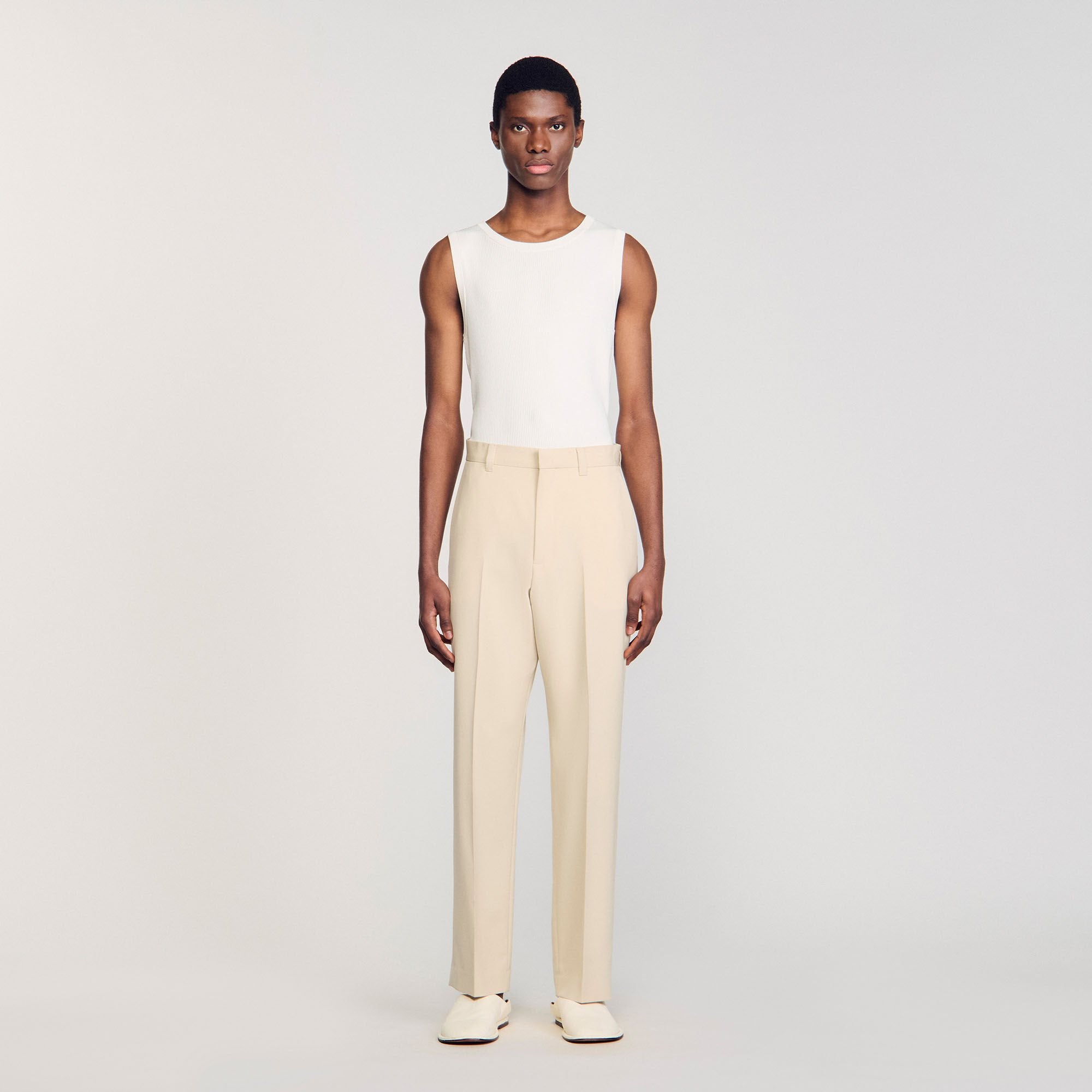 Sandro Men Wool suit trousers