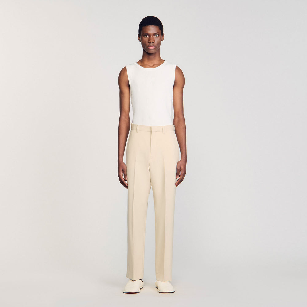 Sandro Men Wool suit trousers