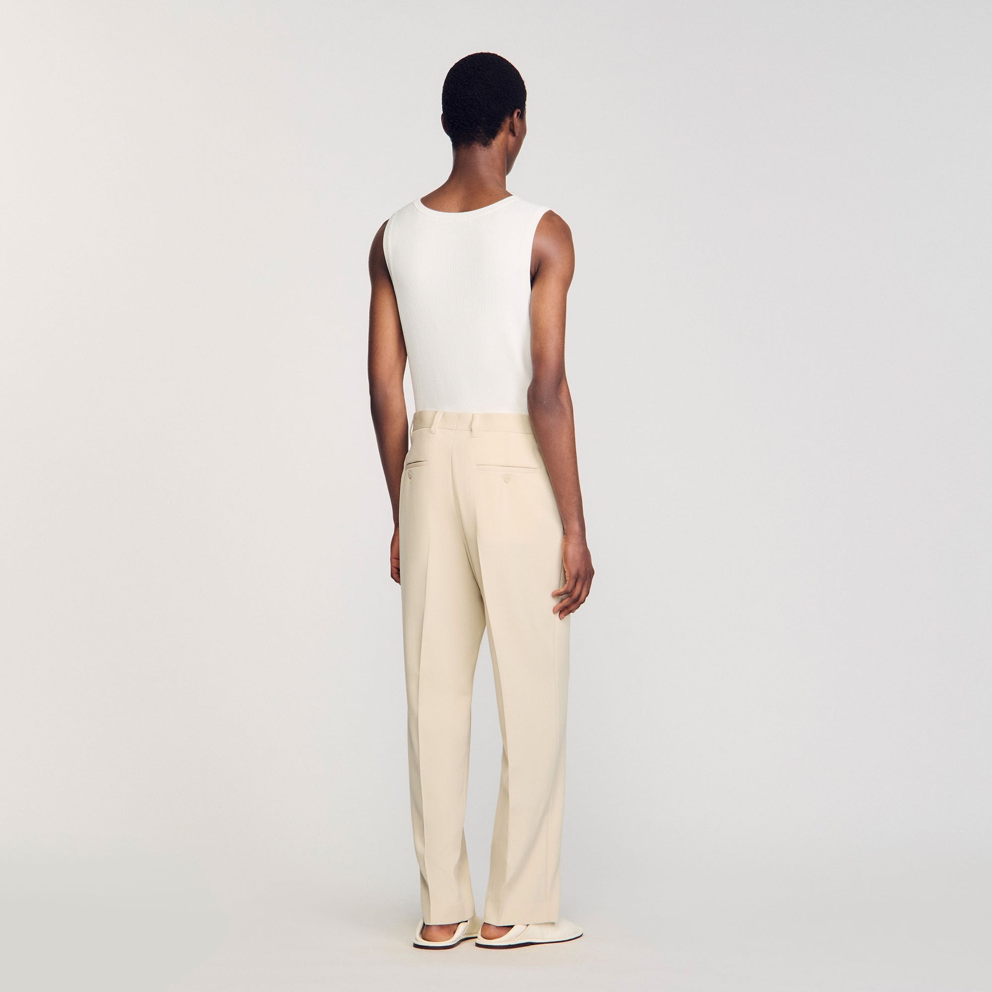 Sandro Men Wool suit trousers