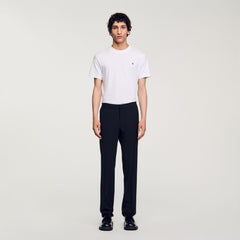 Sandro Men Straight-leg trousers