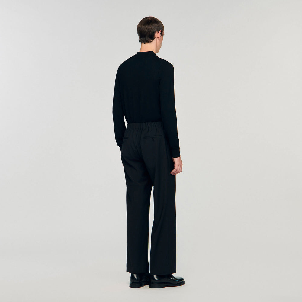 Sandro Men Wide-leg trousers