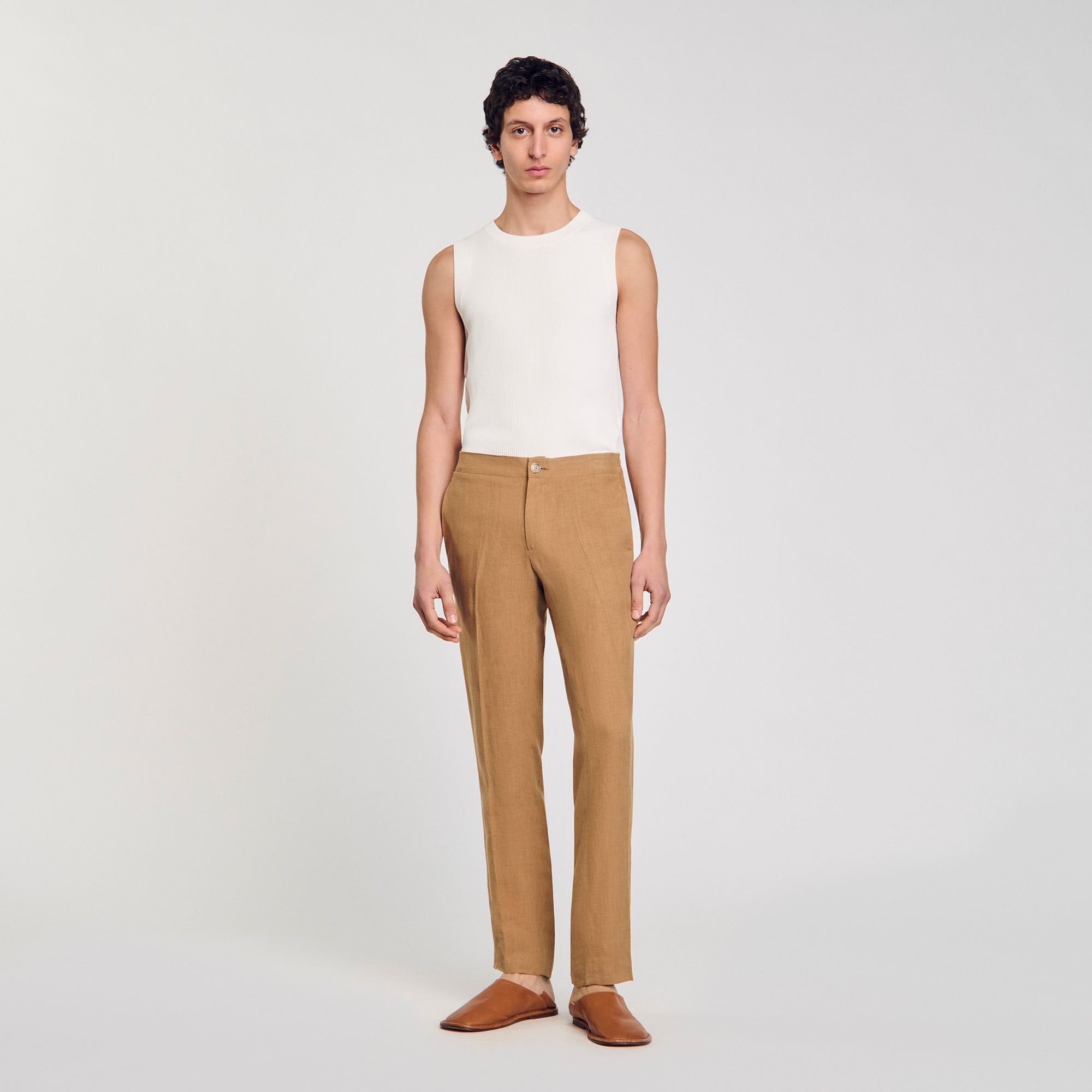 Sandro Men Linen trousers