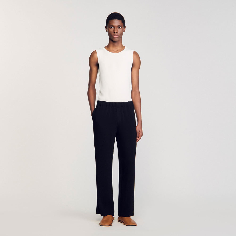Sandro Men Pleated trousers