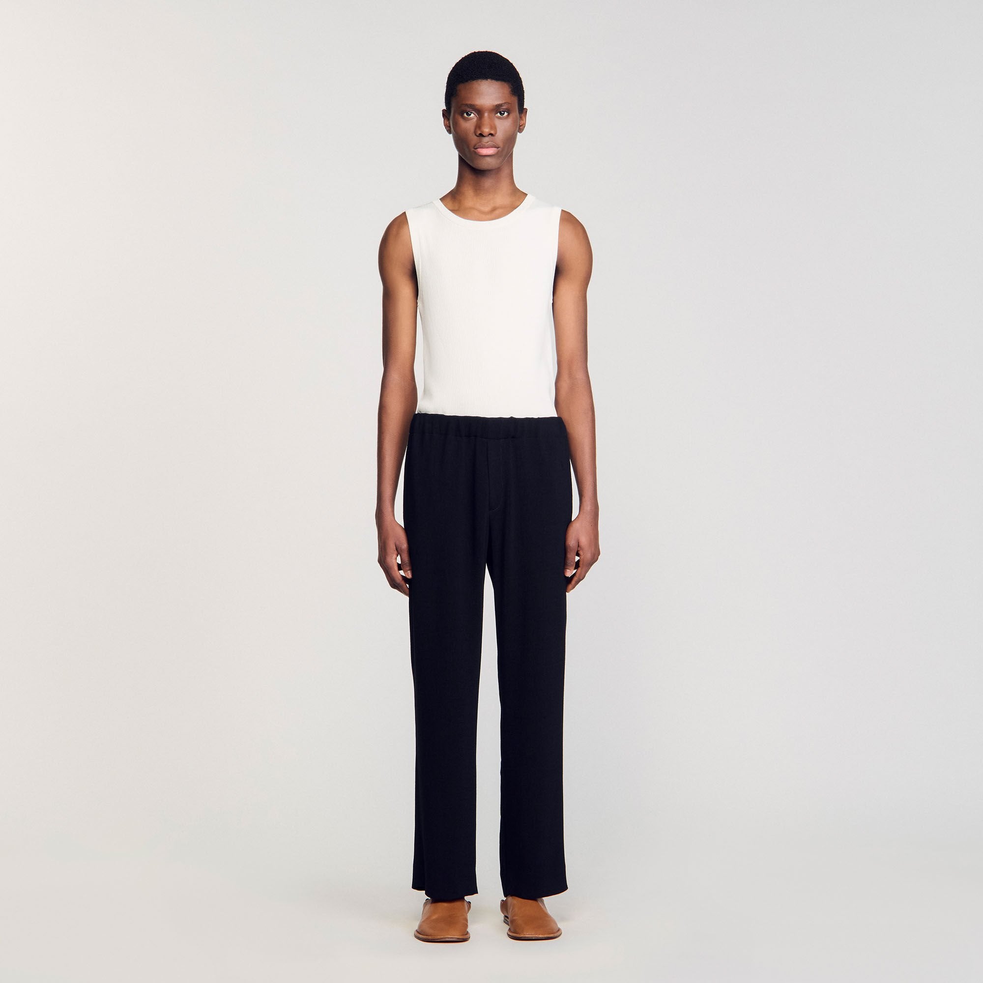 Sandro Men Pleated trousers
