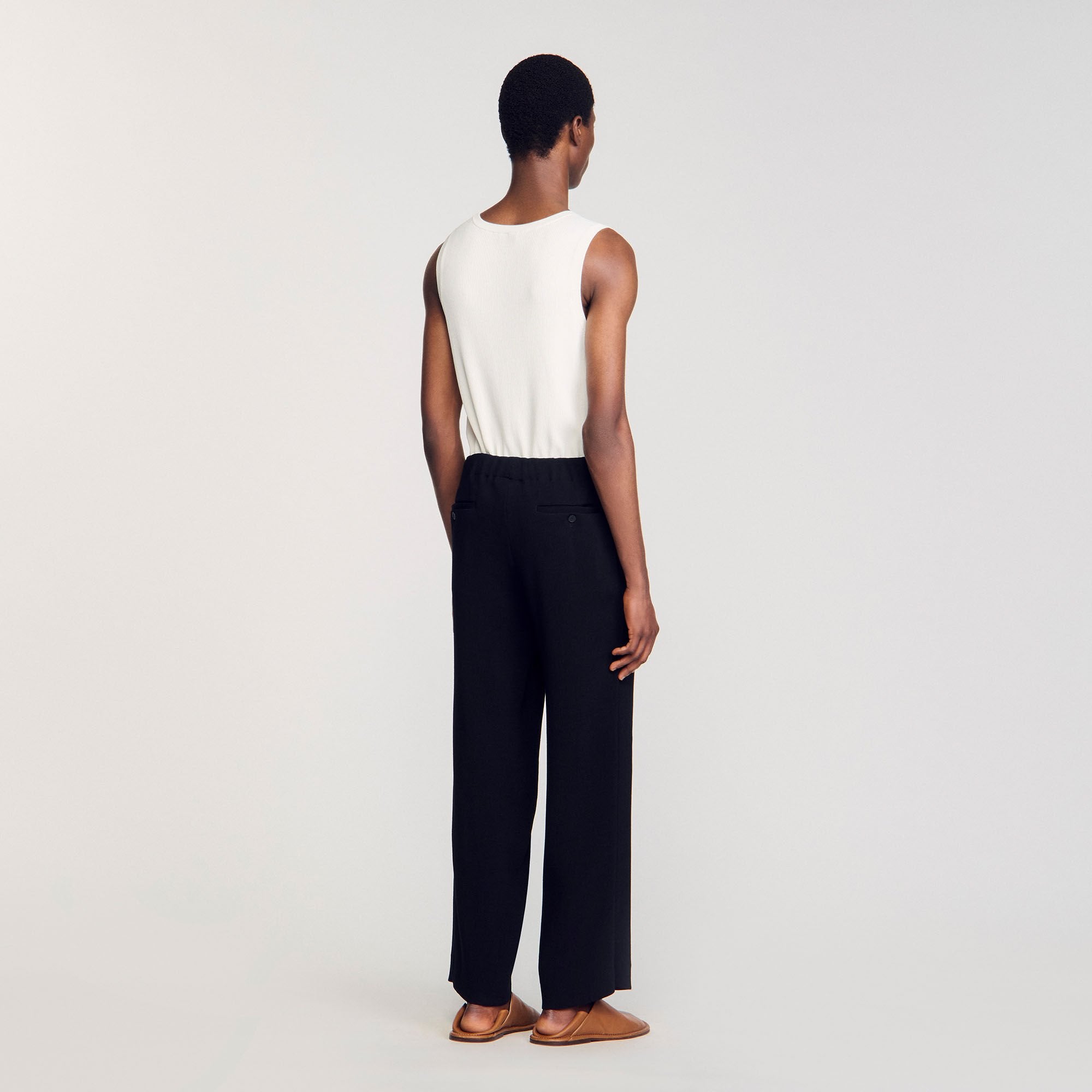 Sandro Men Pleated trousers
