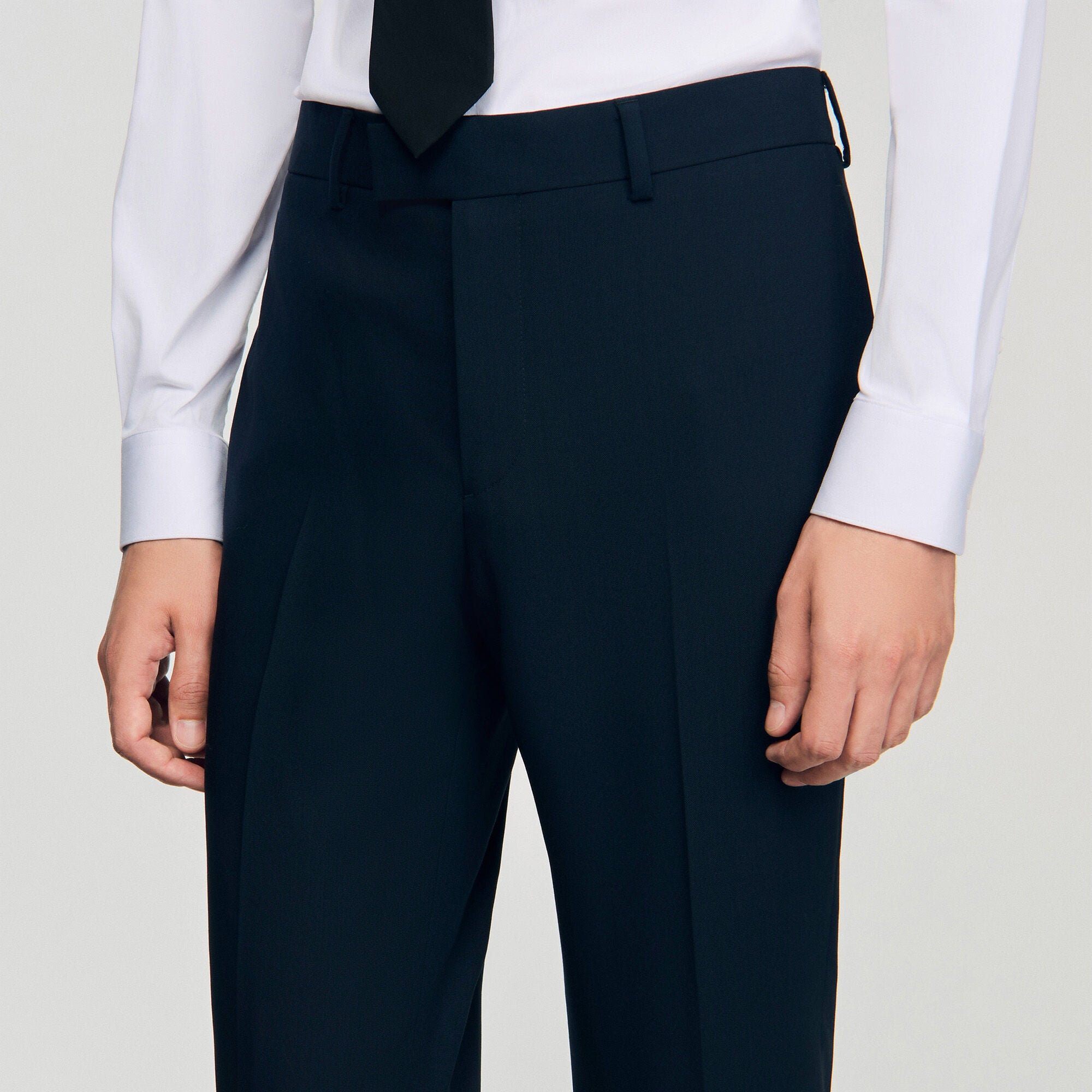 Sandro Men Wool suit trousers