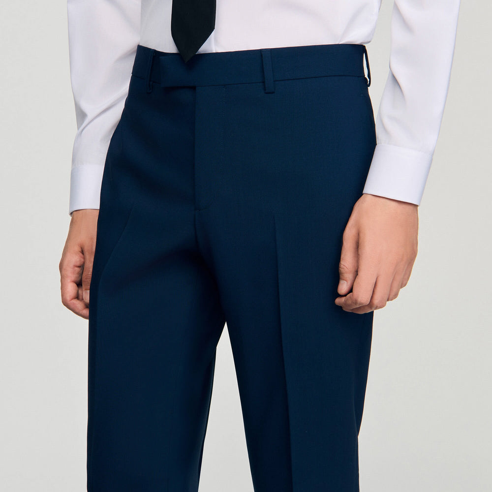 Sandro Men Wool suit trousers