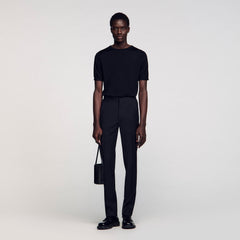 Sandro Men Elasticated trousers
