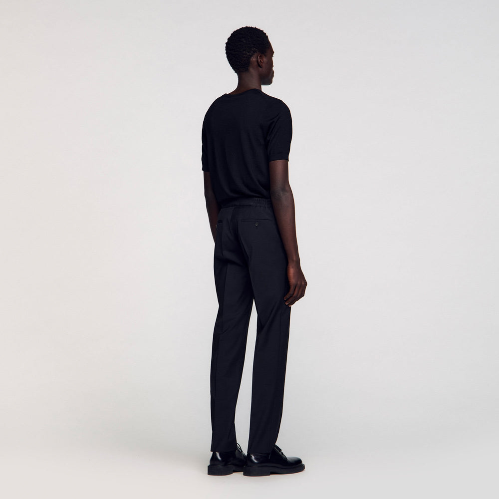 Sandro Men Elasticated trousers