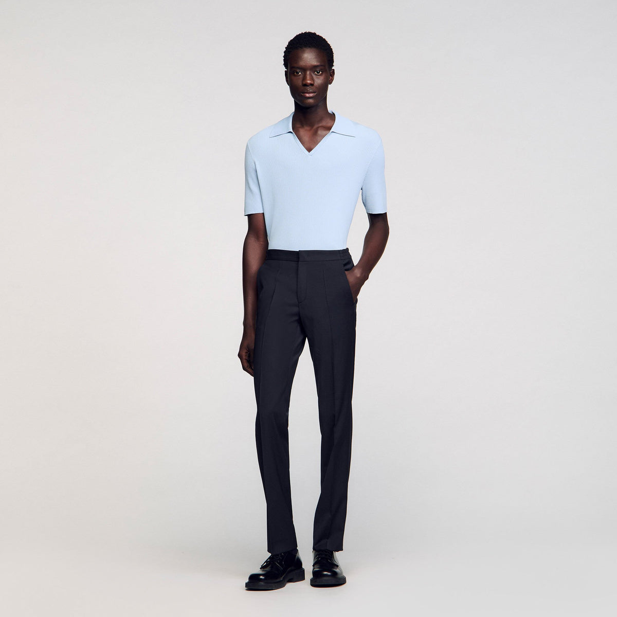 Sandro Men Elasticated trousers