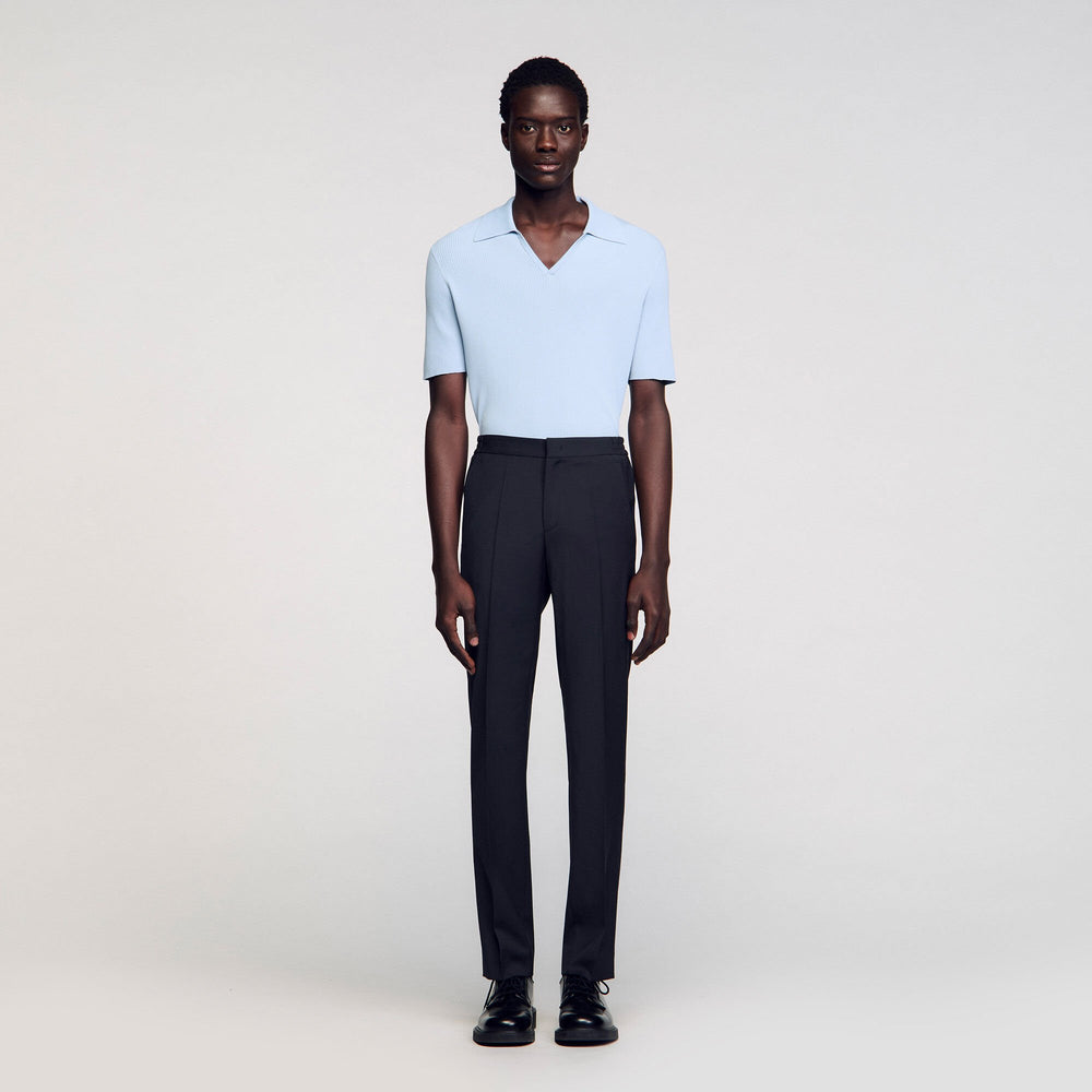 Sandro Men Elasticated trousers