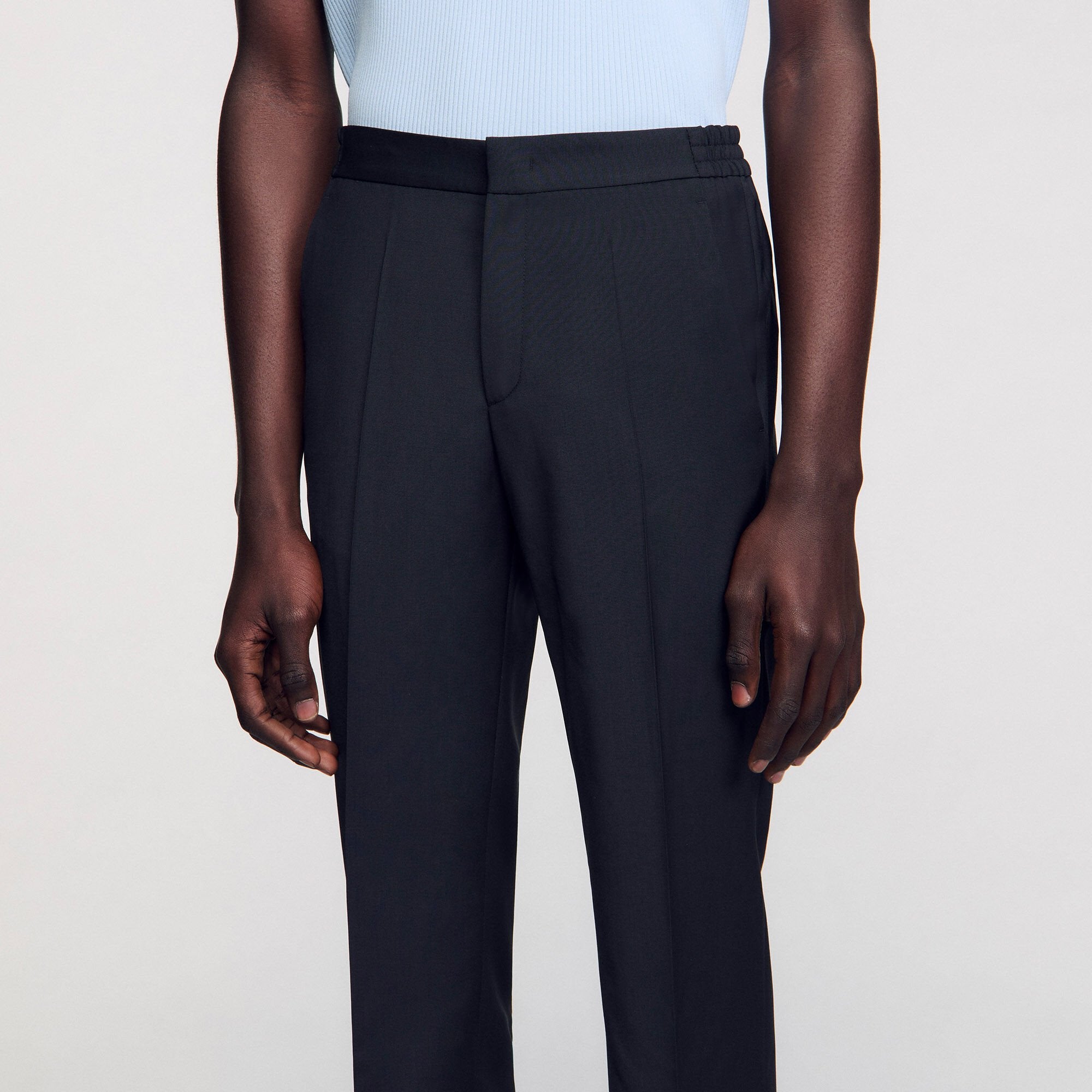 Sandro Men Elasticated trousers