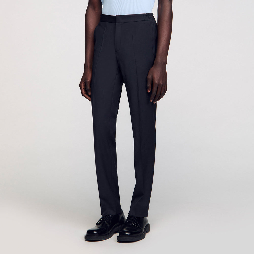 Sandro Men Elasticated trousers