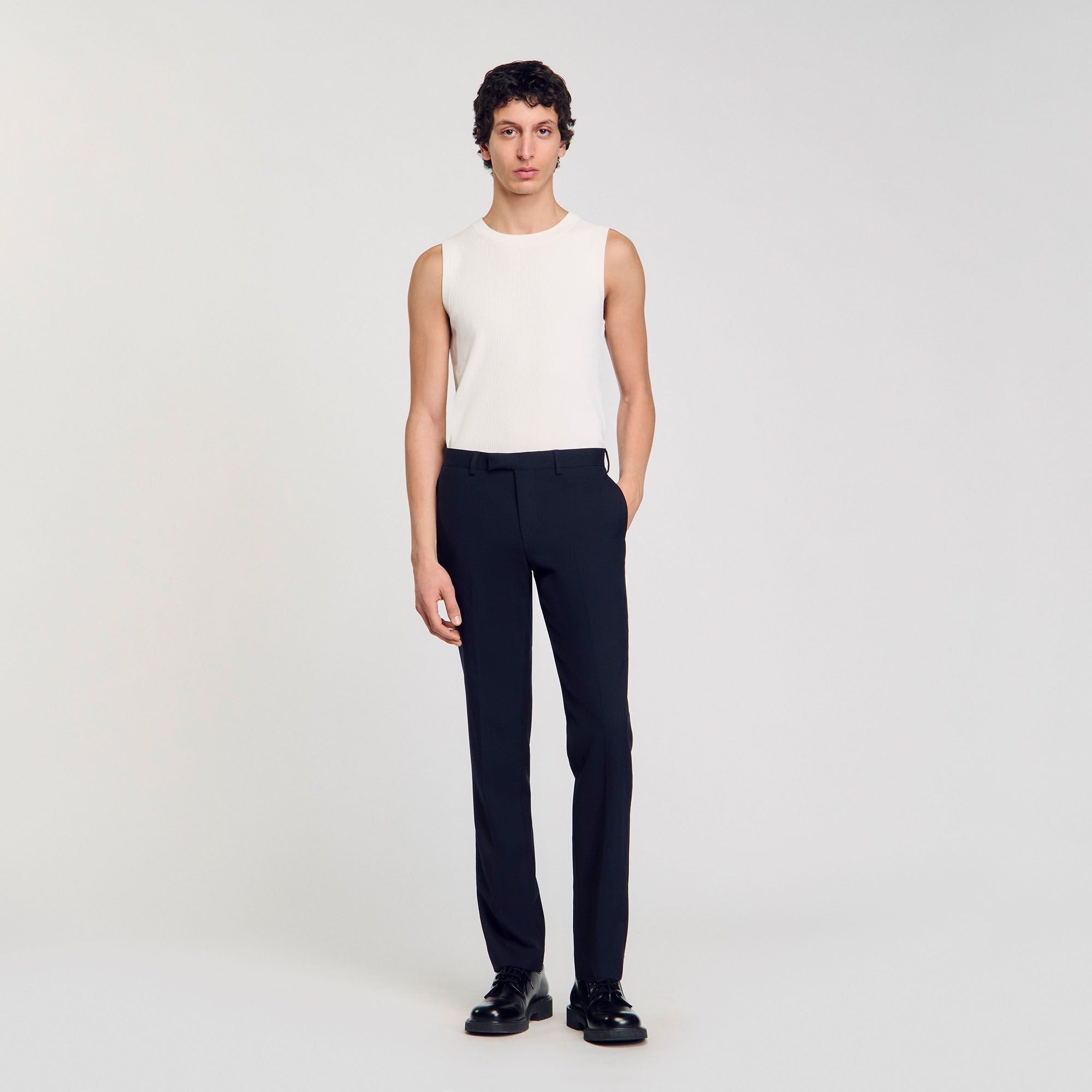 Sandro Men Wool suit trousers