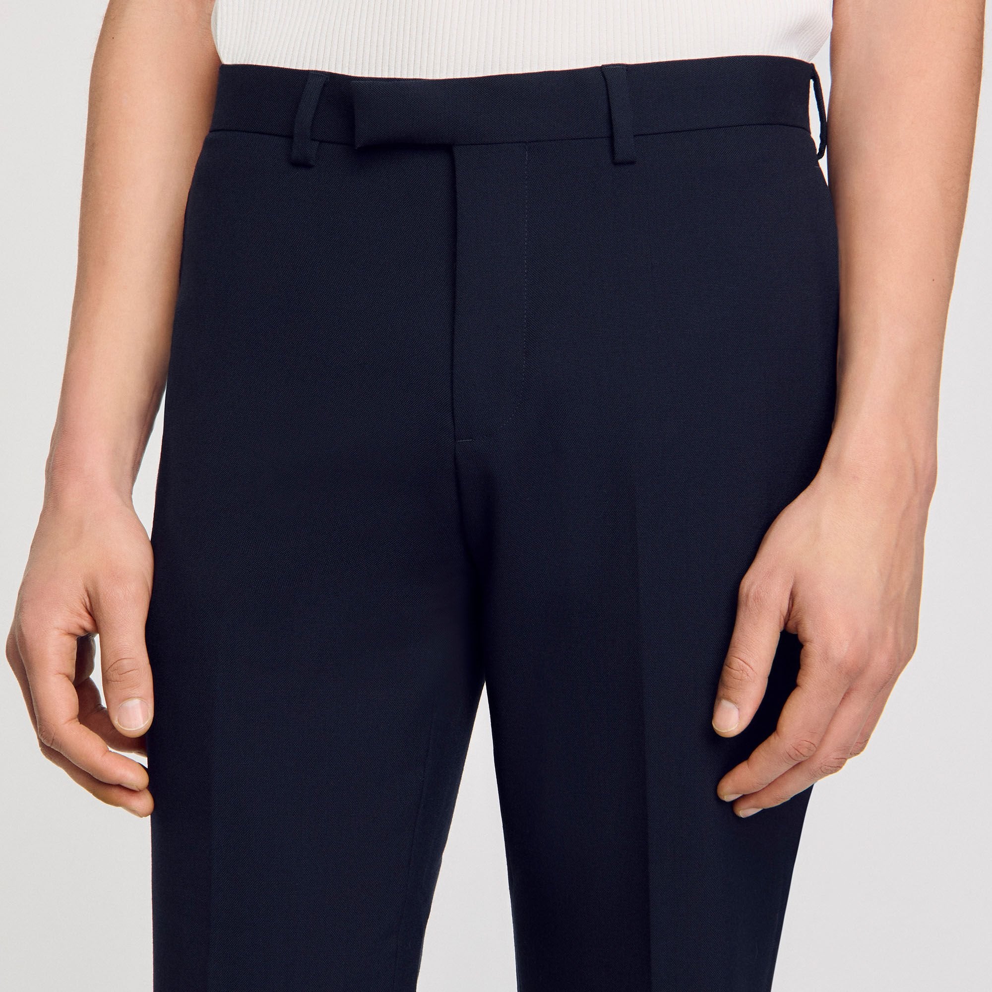 Sandro Men Wool suit trousers