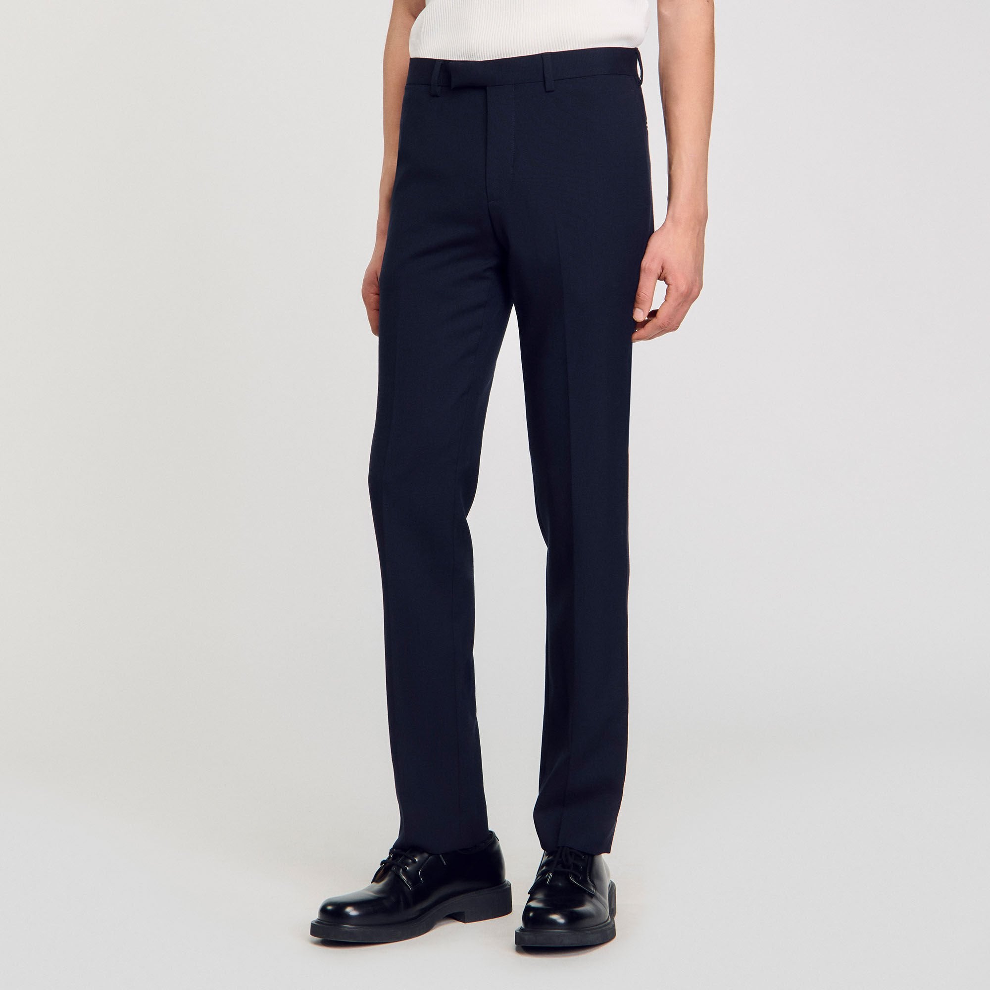 Sandro Men Wool suit trousers