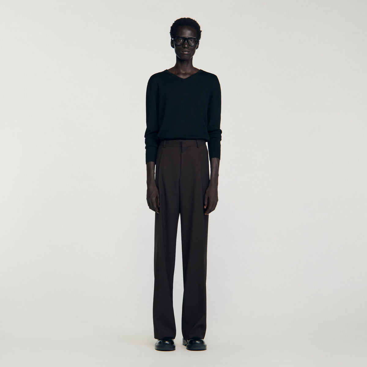 Sandro Men Wool suit trousers