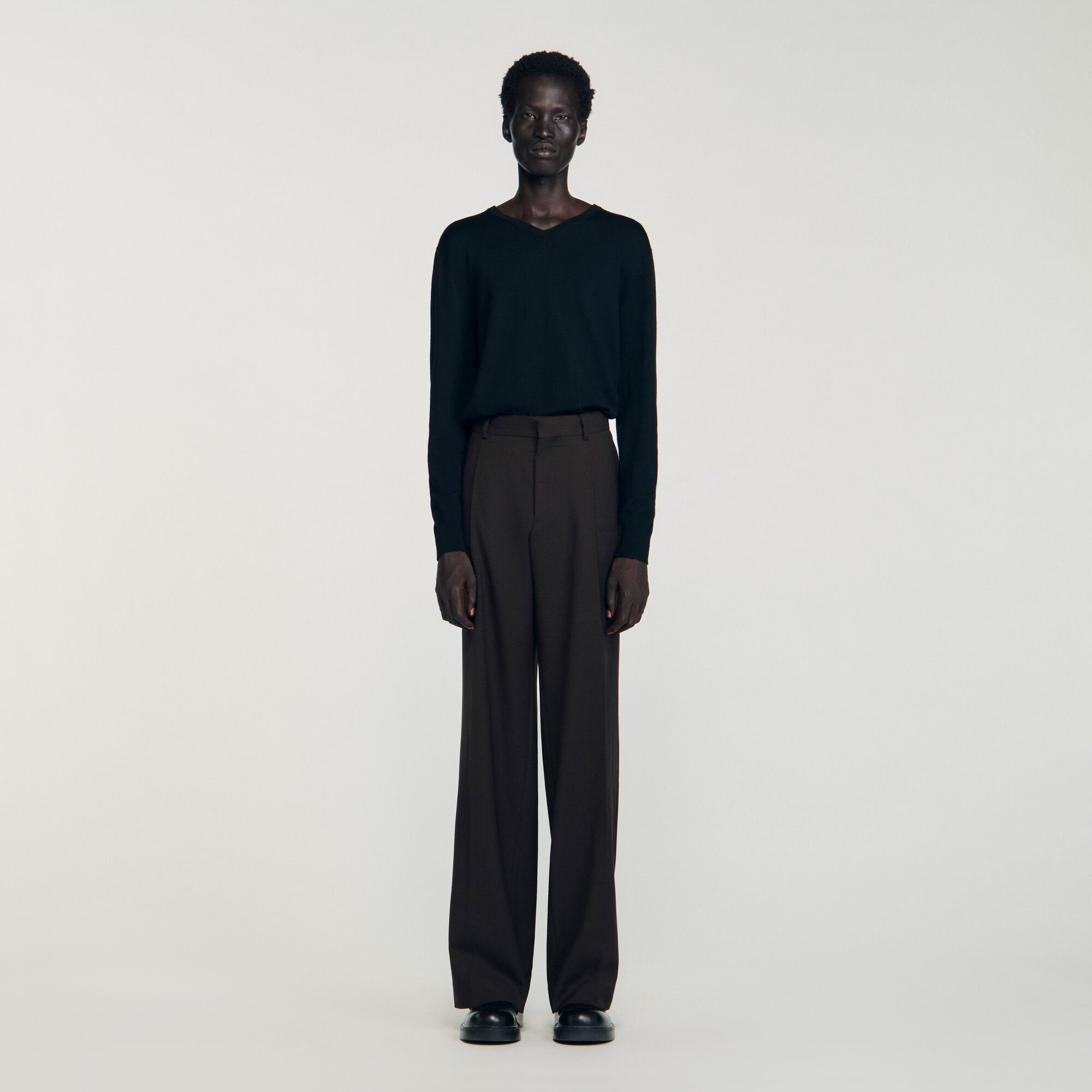Sandro Men Wool suit trousers