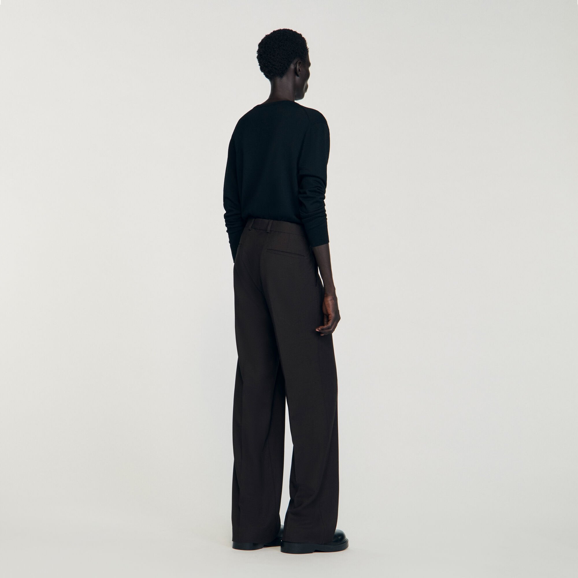 Sandro Men Wool suit trousers