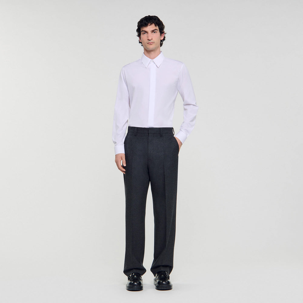 Sandro Men Wool suit trousers