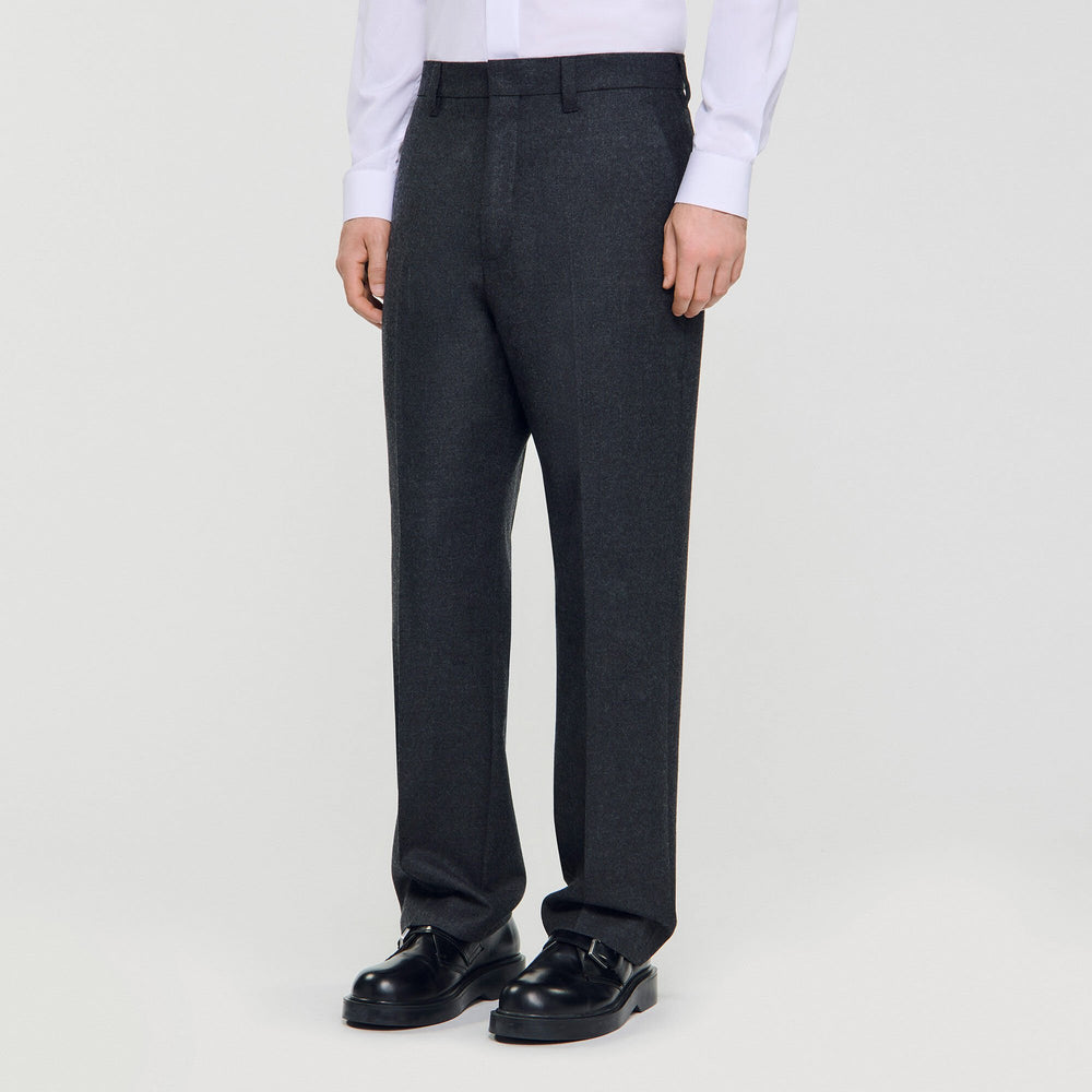 Sandro Men Wool suit trousers