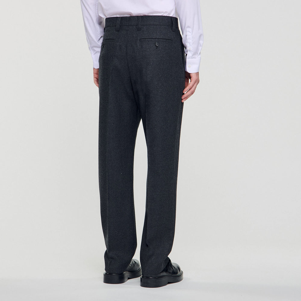 Sandro Men Wool suit trousers