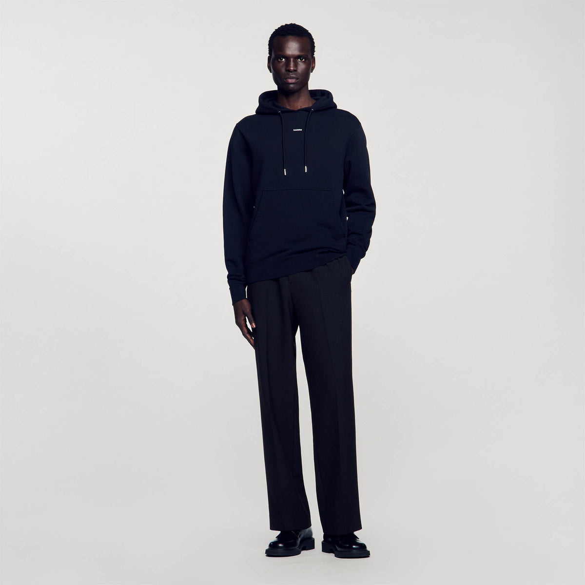 Sandro Men Embroidered hoodie