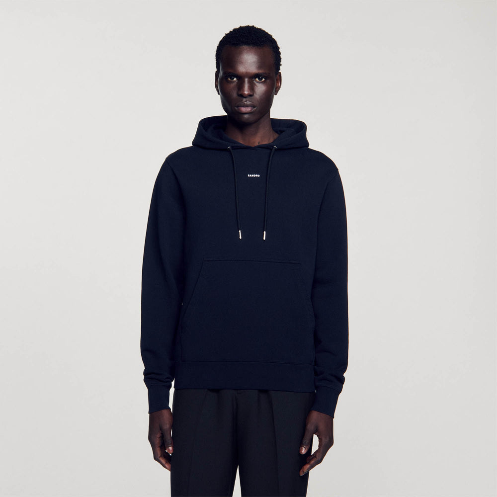 Sandro Men Embroidered hoodie
