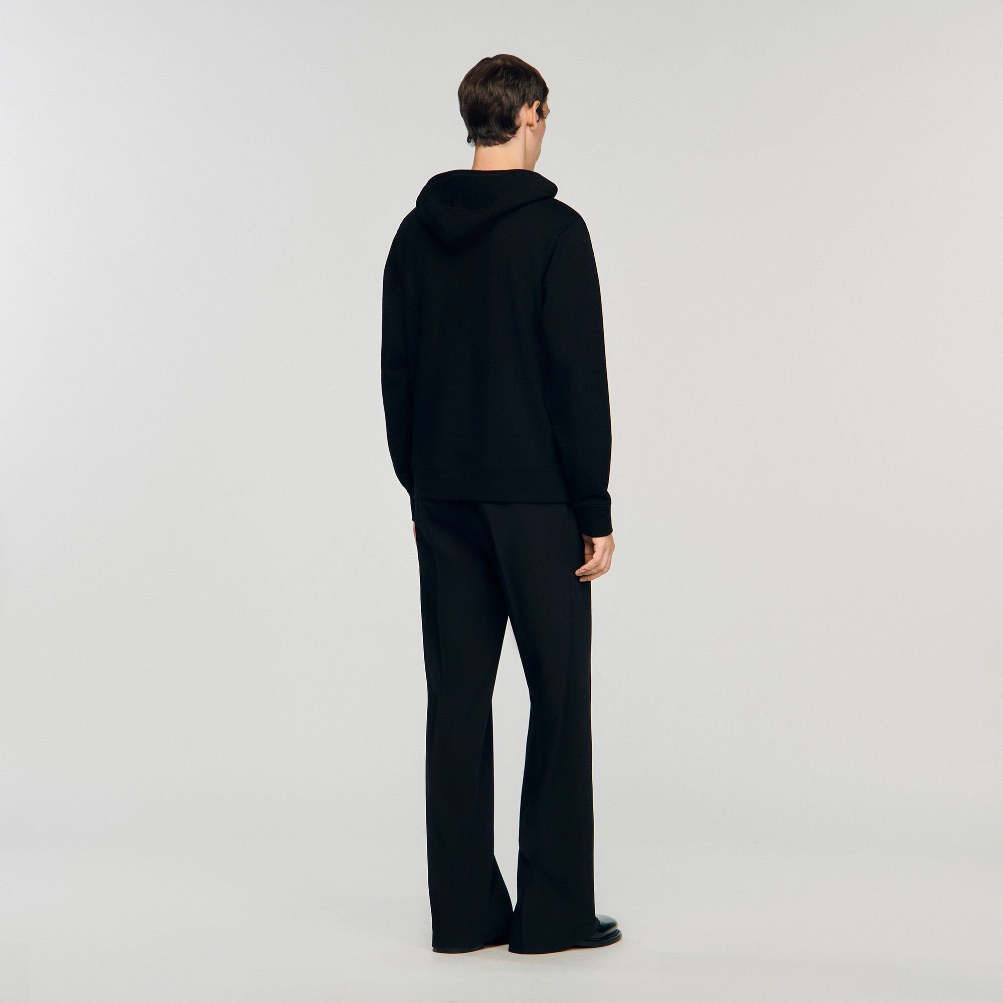 Sandro Men Logo hoodie