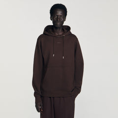 Sandro Men Logo hoodie