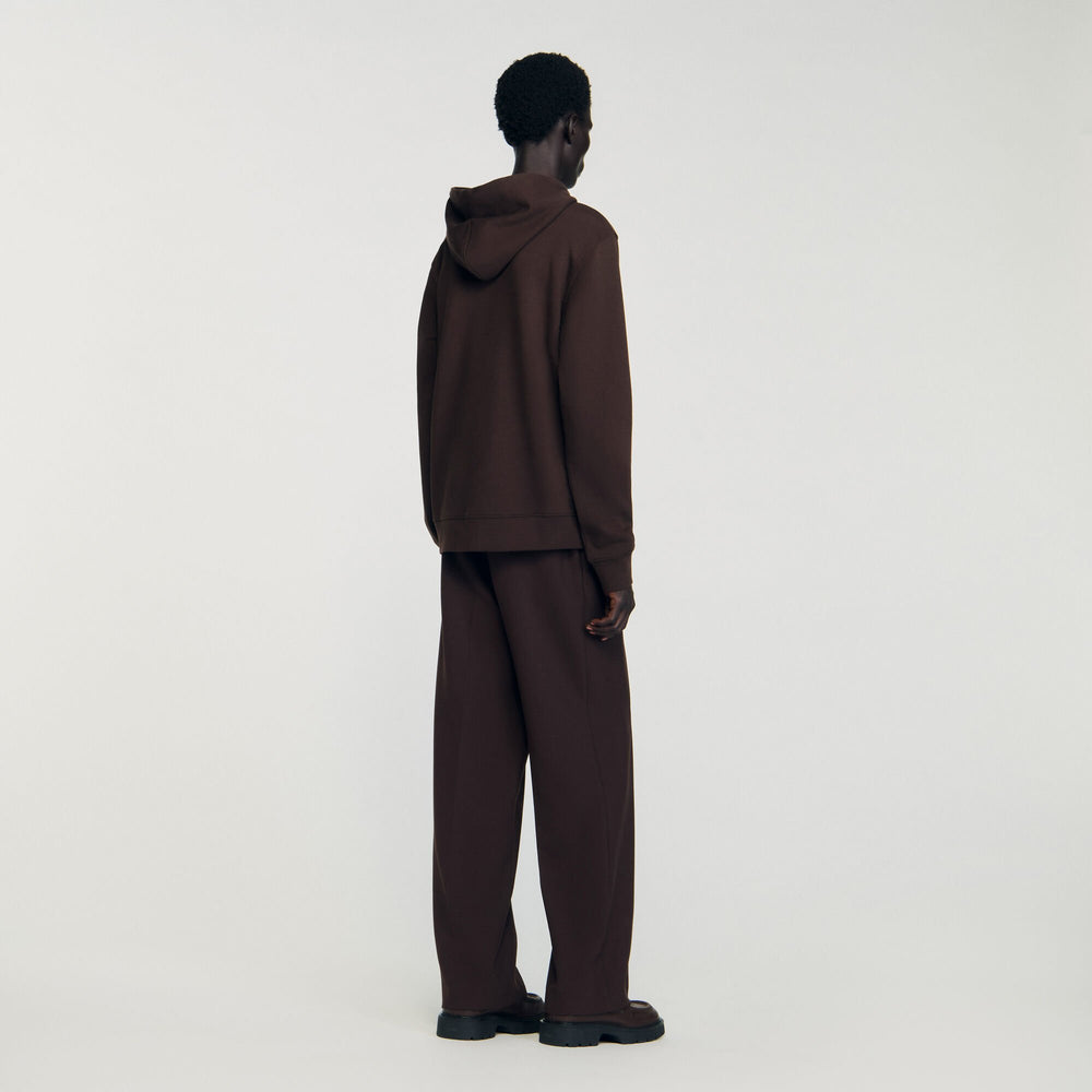 Sandro Men Logo hoodie