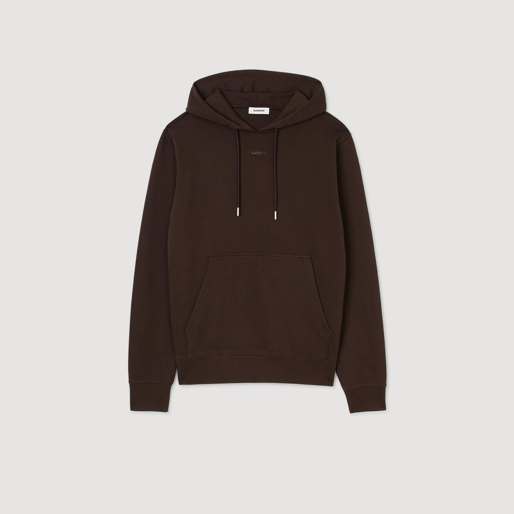 Sandro Men Logo hoodie