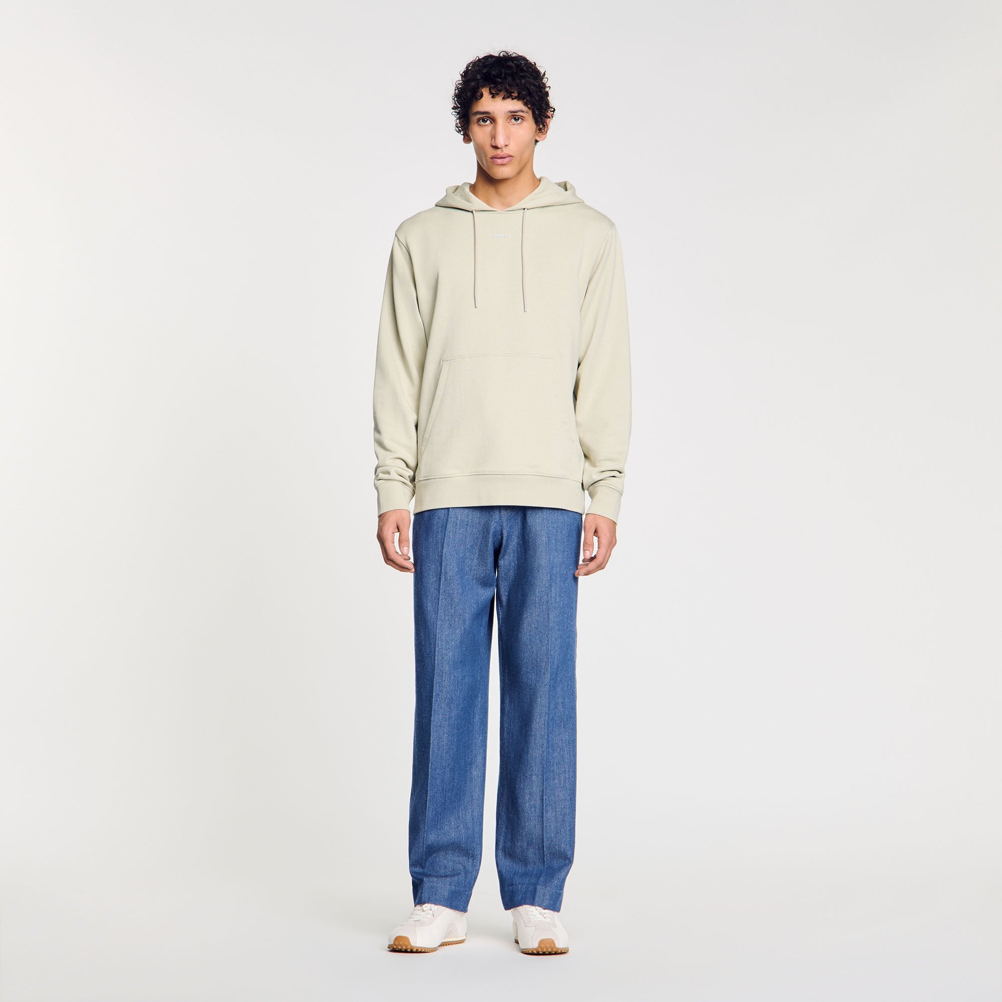 Sandro Men Logo hoodie