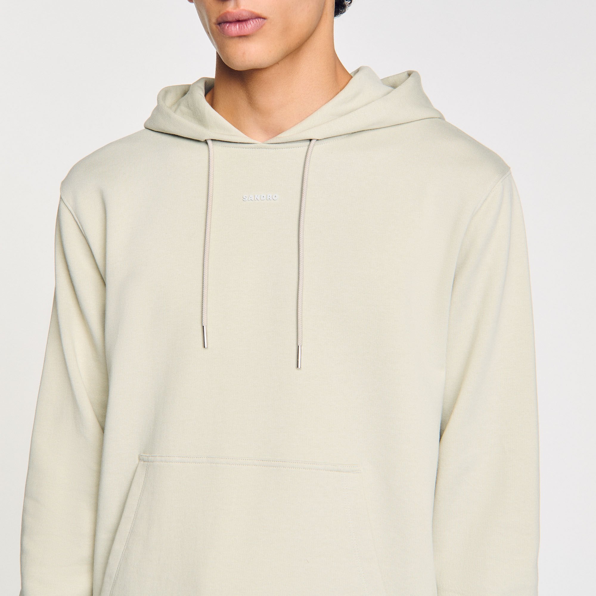 Sandro Men Logo hoodie