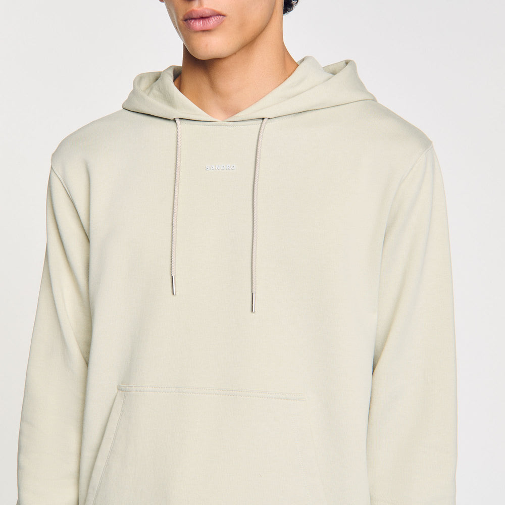 Sandro Men Logo hoodie