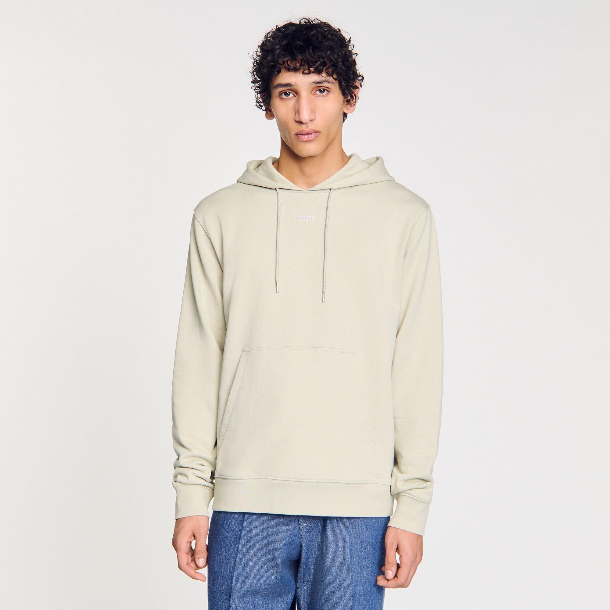 Sandro Men Logo hoodie