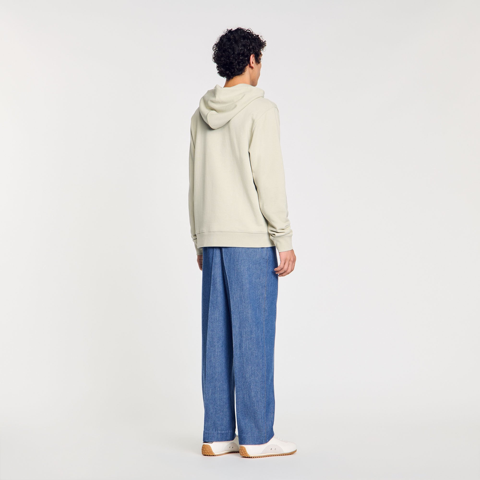 Sandro Men Logo hoodie