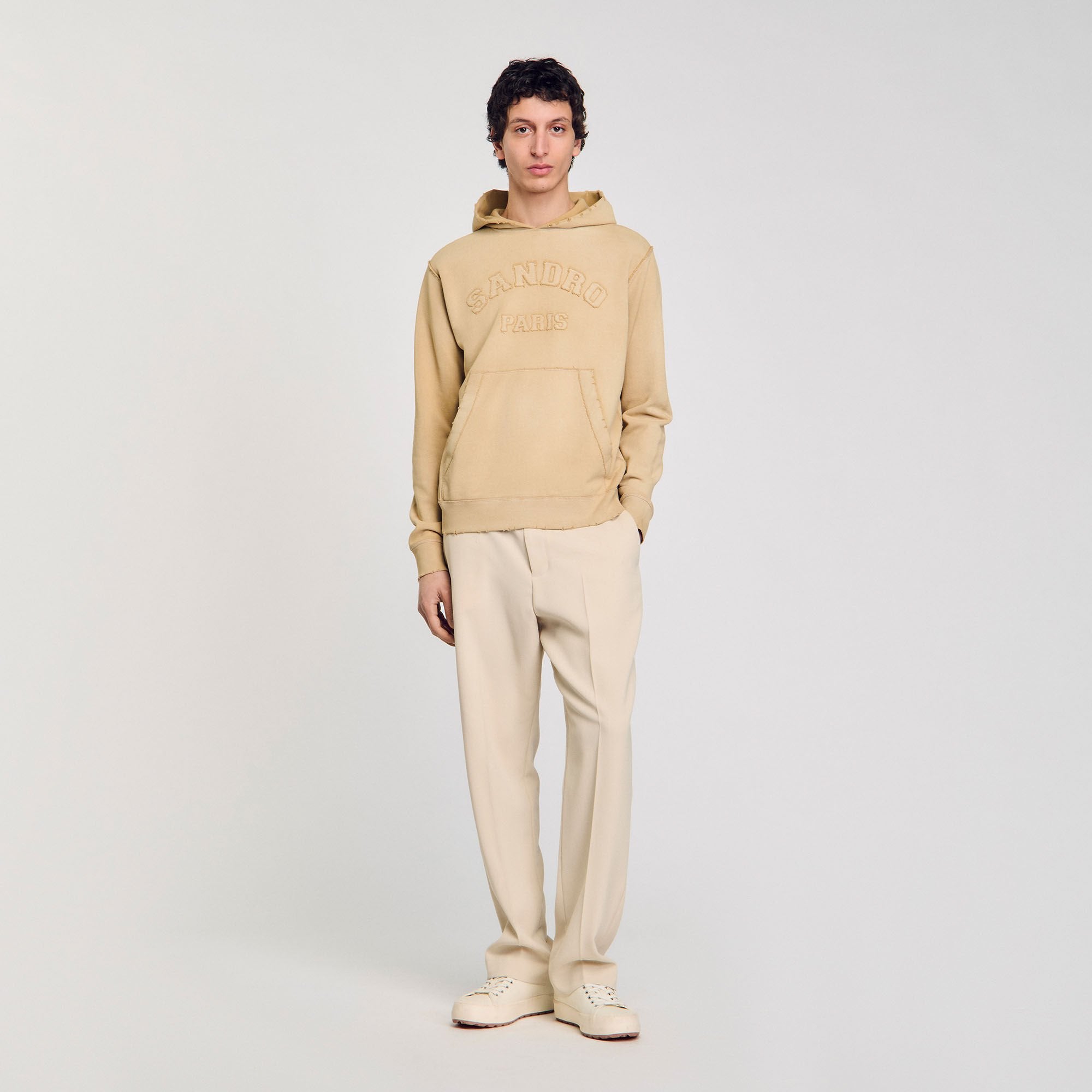 Sandro Men Patch sweatshirt