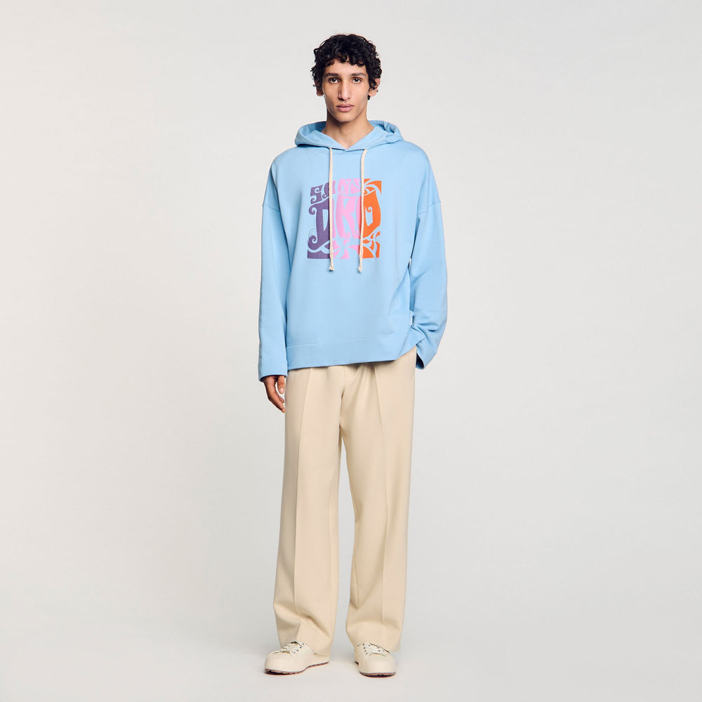 Sandro Men Hooded sweatshirt