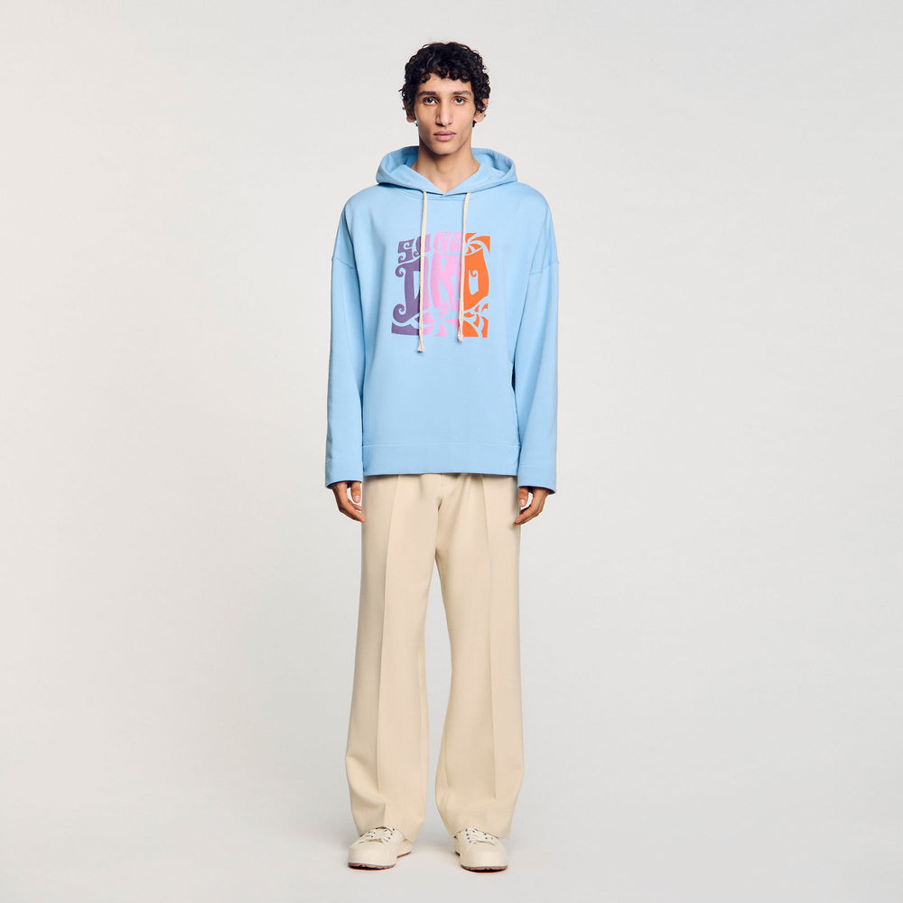 Sandro Men Hooded sweatshirt