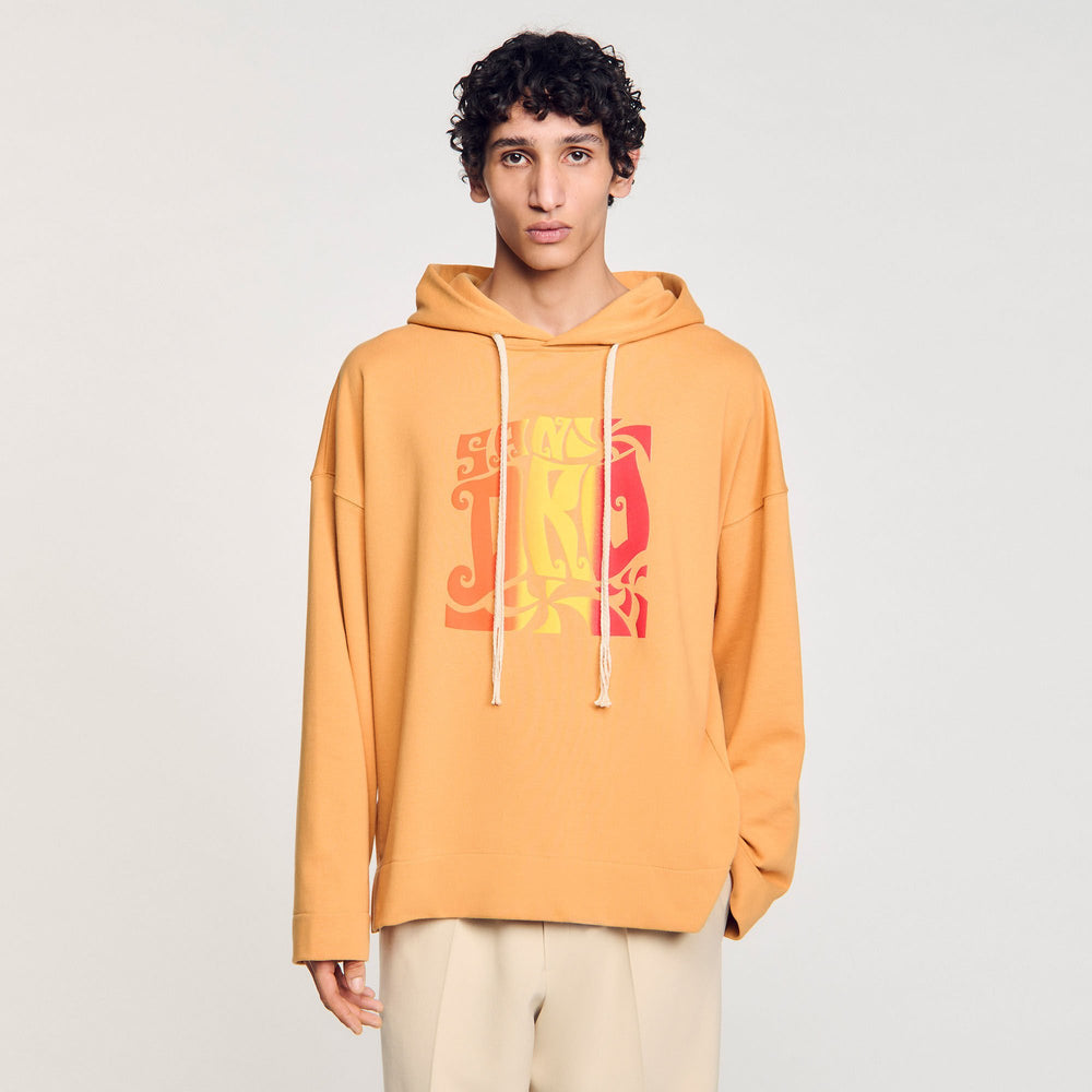 Sandro Men Hooded sweatshirt