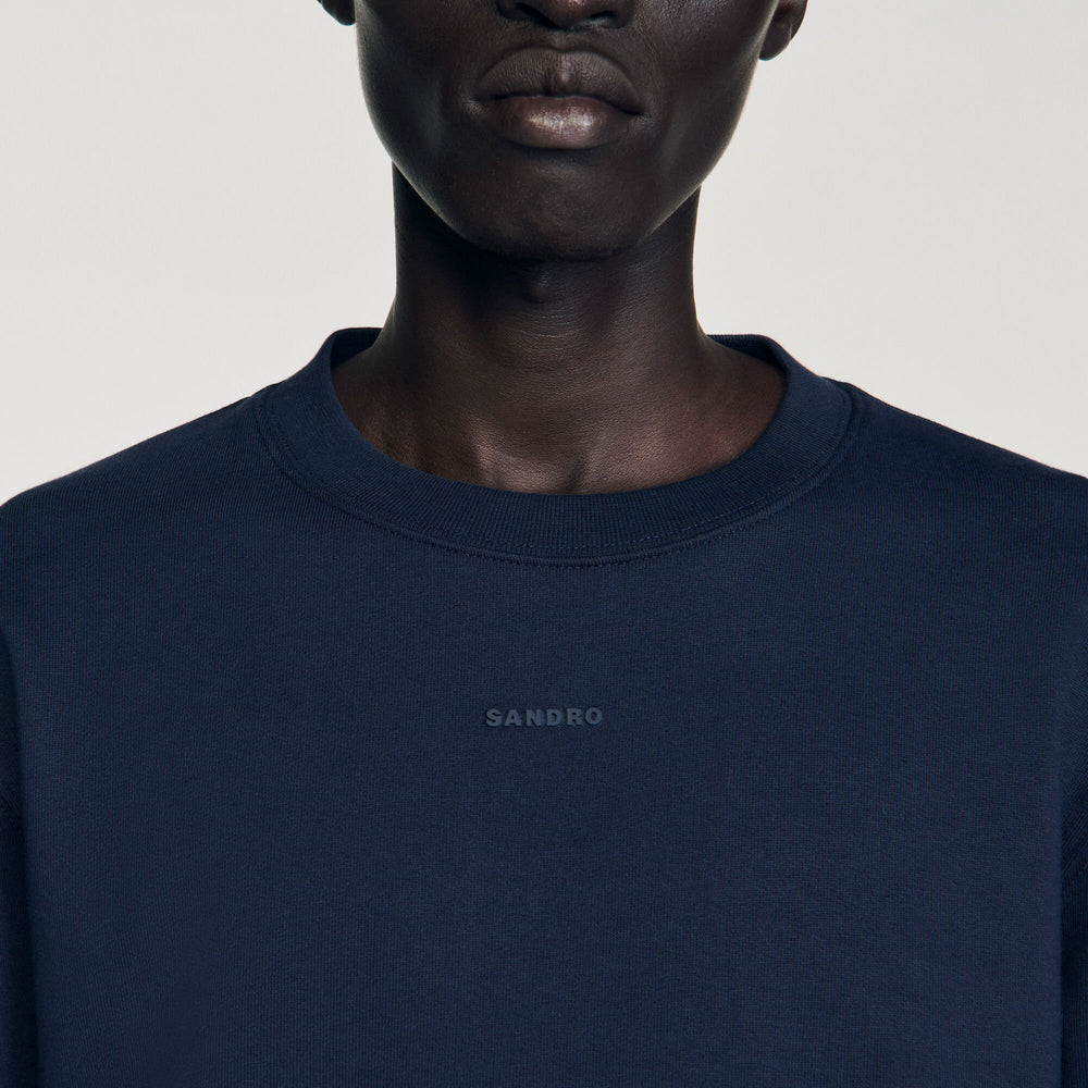 Sandro Men Logo sweatshirt