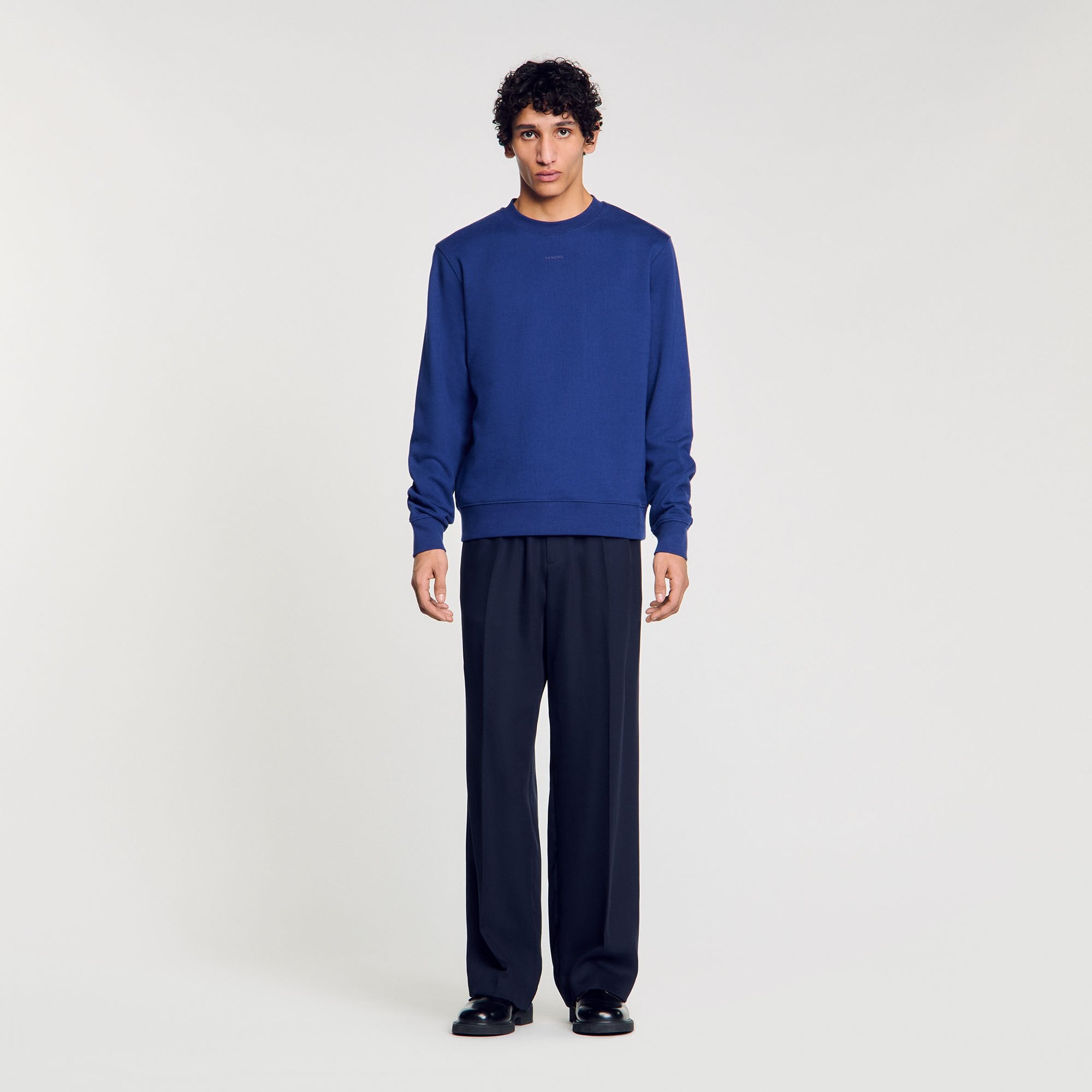 Sandro Men Logo sweatshirt